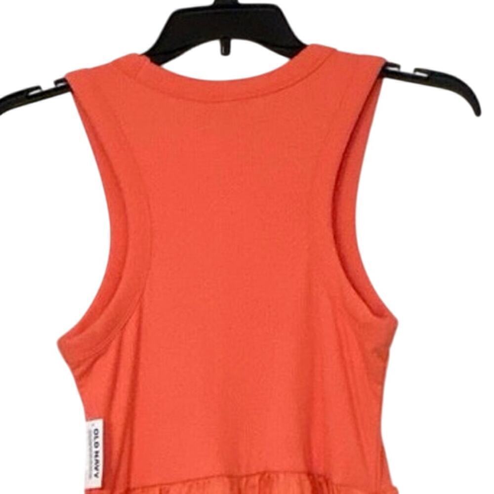 OLD NAVY NWT Coral Sleeveless Cotton A-Line Midi Dress Size Large Summer Beachy - Picture 8 of 11